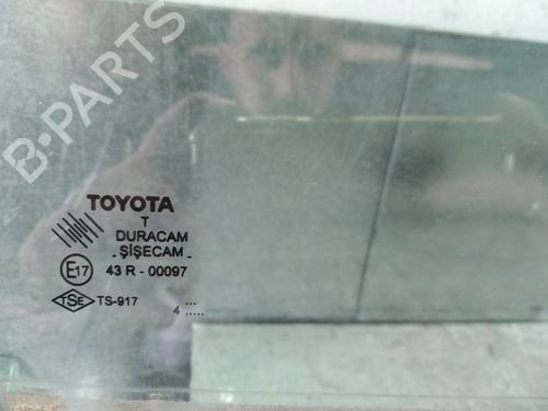 Used Rear right door window TOYOTA COROLLA Verso (ZER_, ZZE12_, R1_) 2.0 D-4D (CUR10_, CUR10R) (116 hp) 25061716