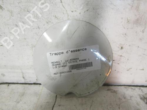 Used Fuel flap RENAULT MEGANE III Grandtour (KZ0/1) 1.5 dCi (KZ0C, KZ1A) (90 hp) 25113660