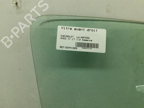 Used Front right door window CHEVROLET AVEO Saloon (T300) 1.2 (86 hp) 25078279