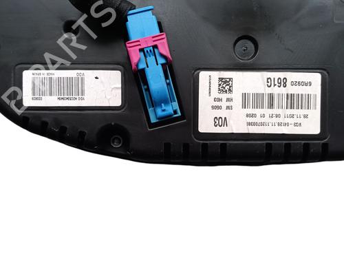 Instrument cluster VW POLO V (6R1, 6C1) 1.2 TDI | BP27326041C47 