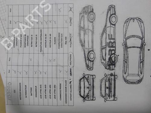 Front right window mechanism PEUGEOT 206 Hatchback (2A/C)  | BP25104058C23 