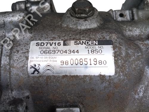 AC compressor CITROËN JUMPY II Van 1.6 HDi 90 8V | BP30412793M34 - Image 4
