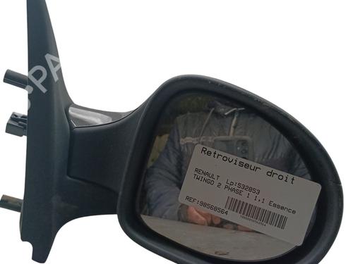Used Right mirror RENAULT TWINGO II (CN0_) 1.2 16V (CN0K, CN0V, CN0A) (76 hp) 25057500