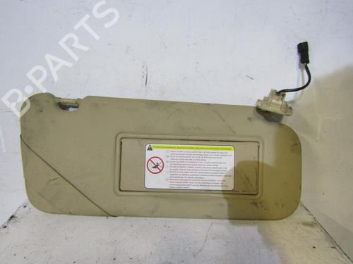 Used Right sun visor PEUGEOT 407 (6D_) 2.0 HDi 135 (6DRHRH, 6DRHRE, 6DRHRG, 6DRHRJ) (136 hp) 25079196