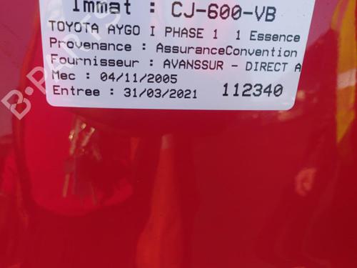Bootlid window TOYOTA AYGO (_B1_) 1.0 (KGB10_, KGB10R) | BP25093108C64 