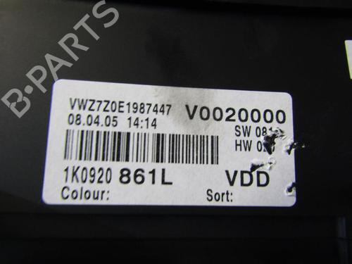 Instrument cluster VW GOLF V (1K1)  | BP25112248C47 