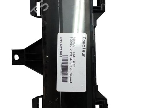 Instrument cluster RENAULT SCÉNIC III (JZ0/1_) 1.5 dCi | BP25087645C47 