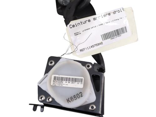 Høyre bak beltestrammer RENAULT CAPTUR I (J5_, H5_) 1.2 TCe 120 (118 hp) 30080465