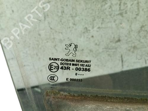 Front right door window PEUGEOT 3008 I MPV (0U_)  | BP25100637C19 
