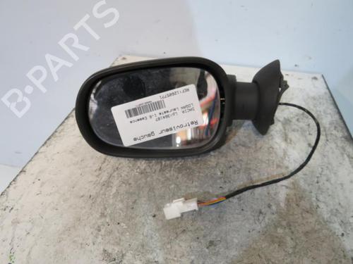 Used Left mirror DACIA LOGAN (LS_) 1.6 (LSOB, LSOD, LSOF, LSOH) (87 hp) 25086301
