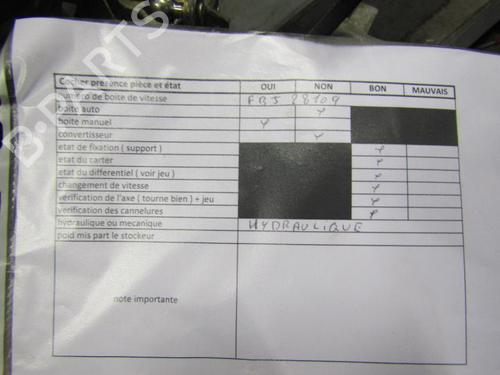Gearbox VW BORA I (1J2) 1.9 TDI | BP25106268M3 