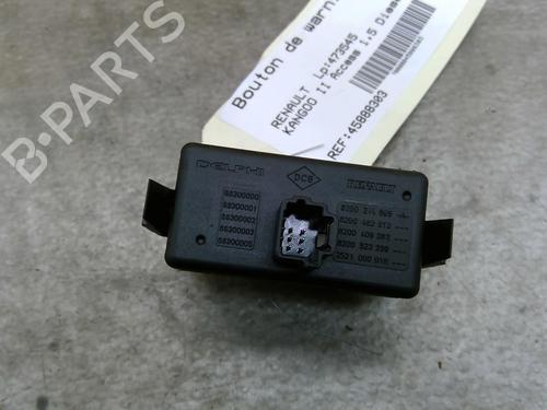 Used Warning switch RENAULT KANGOO / GRAND KANGOO II (KW0/1_) 1.5 dCi 70 (KW0V, KW0A) (68 hp) 25093403