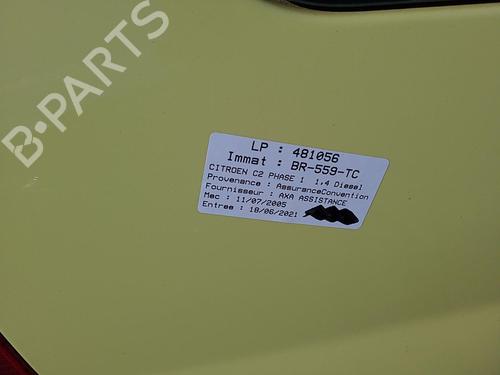 Front right window mechanism CITROËN C2 (JM_)  | BP25078440C23 