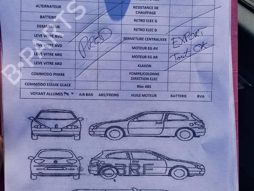 Warning switch NISSAN PRIMERA Hatchback (P12) 2.2 dCi | BP25089256I22  - Image 7