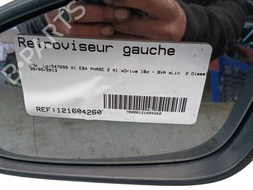 Used Left mirror BMW X1 (E84) xDrive 18 d (143 hp) 32507255