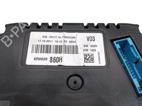 Instrument cluster VW POLO V (6R1, 6C1) 1.2 | BP26887109C47
