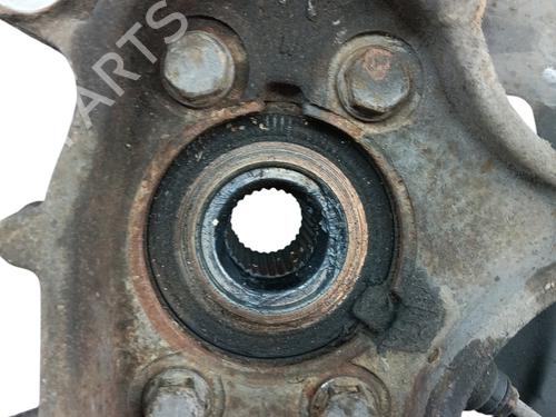 Used Left front steering knuckle Left front steering knuckle NISSAN QASHQAI II (J11, J11_) 1.5 dCi (110 hp) 25057378 25057378