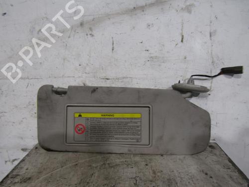 Right sun visor TOYOTA AVENSIS (_T25_) 2.0 D-4D (ADT250_, ADT250R) | BP25113911I2 