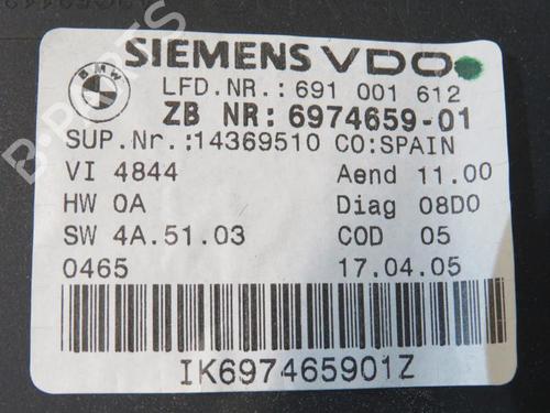 Used Instrument cluster BMW 3 (E90) 320 d (163 hp) 25112367