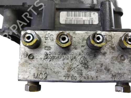 Used ABS pump ABS pump RENAULT MODUS / GRAND MODUS (F/JP0_) 1.5 dCi (FP0F, JP0F) (86 hp) 25059024 25059024