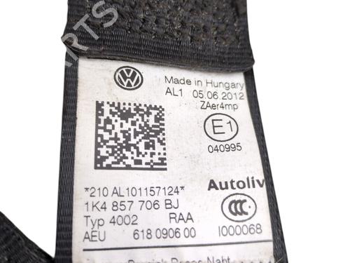 Front right seatbelt VW GOLF VI (5K1) 1.6 TDI | BP32176128I25 - Image 4