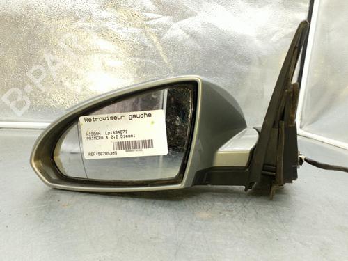 Used Left mirror NISSAN PRIMERA Hatchback (P12) 2.2 dCi (139 hp) 25089246