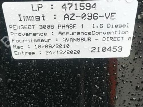 Right front window switch PEUGEOT 3008 I MPV (0U_) 1.6 HDi | BP25068221I26 - Image 4