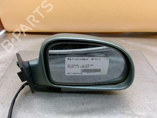 Used Right mirror CHEVROLET REZZO MPV (U100) 1.6 (90 hp) 25081956