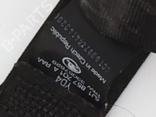 Used Front left seatbelt Front left seatbelt SKODA FABIA II (542) 1.4 (86 hp) 35891159 35891159