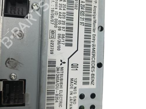 display-monitor-mercedes-benz-c-class-w204-2007-2008-2009-2010-2011-2012-2013-2014-2015-25103355 main image