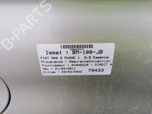Right sun visor FIAT 500 (312_) 0.9 (312AXG1A, 312.AXG11) | BP25062773I2  - Image 19