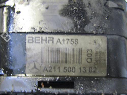 Used Water radiator Water radiator MERCEDES-BENZ E-CLASS (W211) E 200 CDI (211.004) (122 hp) 25111715 25111715
