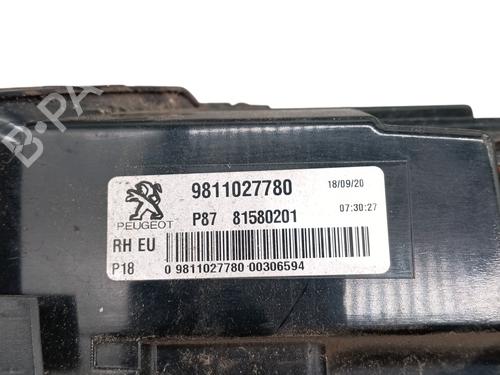 Right tailgate light PEUGEOT 5008 II (MC_, MJ_, MR_, M4_) 1.2 THP (MRHNYH, MRHNYW, MRHNSJ, MRHNSU, MRHNSM) | BP29956358C80