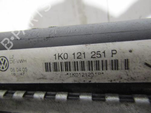 Used Water radiator Water radiator VW TOURAN (1T1, 1T2) 1.6 FSI (115 hp) 25070469 25070469