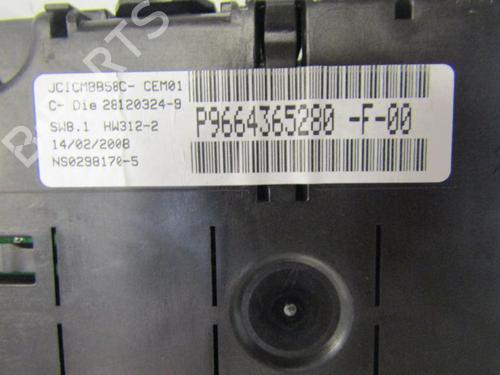 Used Instrument cluster Instrument cluster CITROËN C4 Grand Picasso I (UA_) 1.6 HDi (109 hp) 25083329 25083329