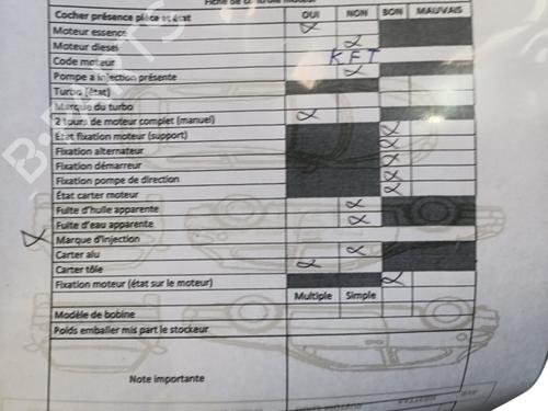 Engine PEUGEOT 207 SW (WK_) 1.4 | BP32425023M1 