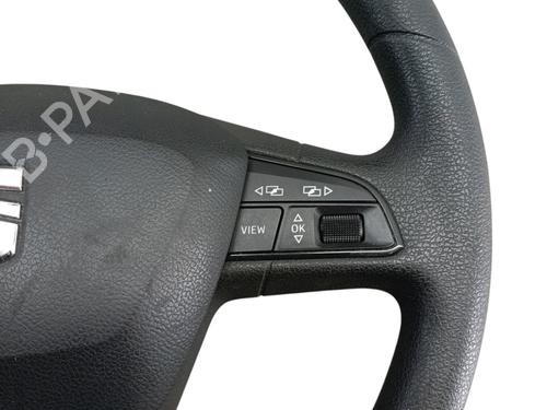 Steering wheel SEAT LEON (5F1) 1.2 TSI | BP31980703C49