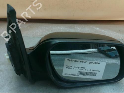 Used Left mirror MAZDA 2 (DY) 1.6 (100 hp) 25110493