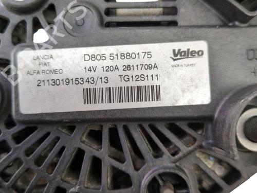 Alternator ALFA ROMEO MITO (955_) 1.3 MultiJet (955AXP1A, 955AYC1A) | BP29627960M7 
