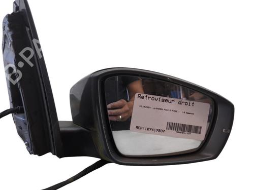Right mirror VW POLO V (6R1, 6C1) 1.2 | BP26887123C27 