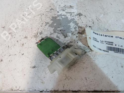 Used Heater resistor OPEL CORSA C (X01) 1.3 CDTI (F08, F68) (70 hp) 25092692