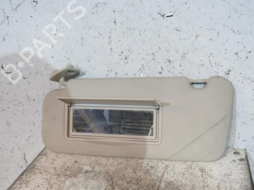 Used Left sun visor Left sun visor PEUGEOT 407 SW (6E_, 6D_) 2.0 HDi 135 (136 hp) 25092043 25092043