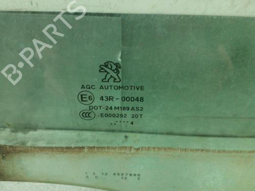 Used Rear left door window PEUGEOT 2008 I (CU_) 1.2 VTi (82 hp) 25076677