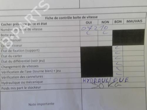 Gearbox MERCEDES-BENZ A-CLASS (W169) A 180 CDI (169.007, 169.307) | BP25093955M3 