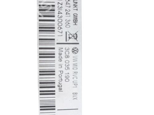 Radio VW GOLF VI (5K1)  | BP25087699E6 