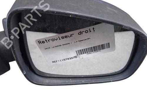 Used Right mirror DACIA SANDERO 1.4 (BS0C, BS0A, BS0G, BS1F, BS0E) (75 hp) 30566165