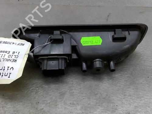 Used Left rear window switch Left rear window switch RENAULT CLIO II (BB_, CB_) 1.6 16V (BB01, BB0H, BB0T, BB14, BB1D, BB1R, BB2KL, BB3G... (107 hp) 25093678 25093678