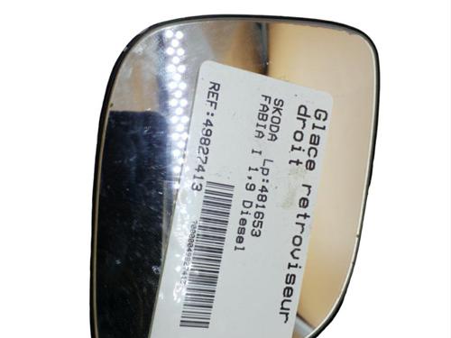Used Right mirror glass SKODA FABIA I (6Y2) 1.9 SDI (64 hp) 25067881