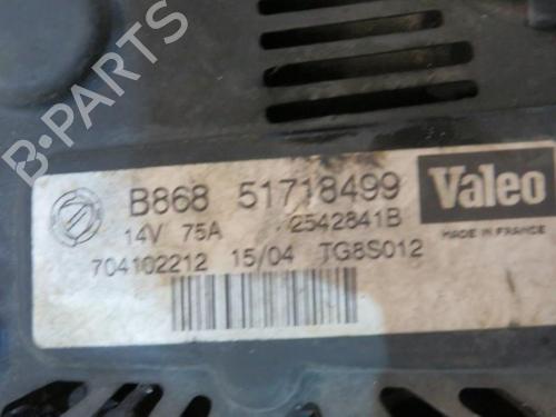 Used Alternator Alternator FIAT PUNTO (188_) 1.3 JTD 16V (70 hp) 25086036 25086036