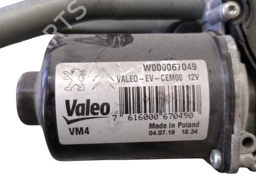 Used Front wiper motor Front wiper motor CITROËN JUMPY III Van (V_) 2.0 BlueHDi 120 (122 hp) 27205207 27205207